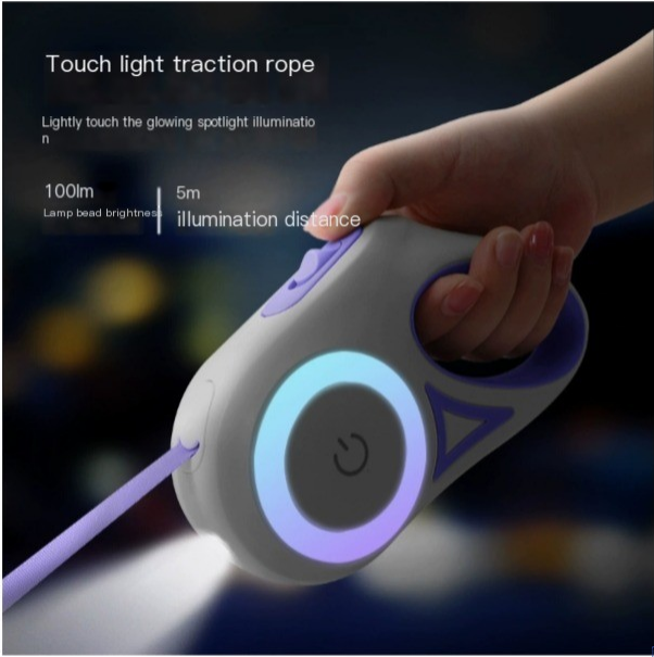 Correa Inteligente Retractil con Luz LED