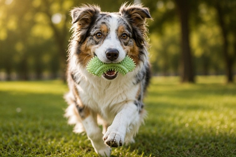 Pelota Mordedora y Limpiadora de Dientes